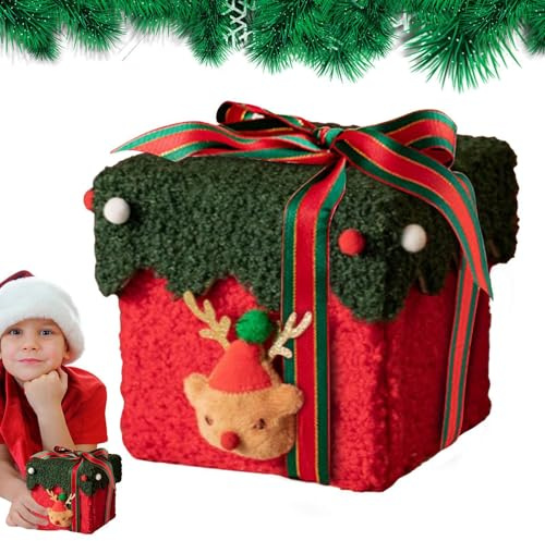 Cajas para la Navidad Organizador para Embalaje Vacío | Cajas De Para La Navidad para Niños, Familia, Chocolate, Tentempié, Pan de Jengibre, Tarjeta, Festival de Invierno