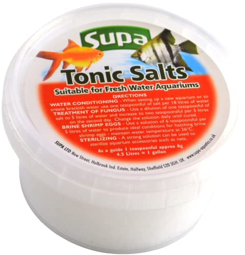 Supa Tonic Salt 225ml, Mild Conditioner And Antiseptic For Use In Fresh Water Aquariums.