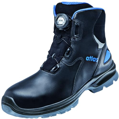 Atlas SL 9845 XP BOA ESD Sicherheitschuhe Arbeitsschuhe für Herren und Damen S3 wasserdicht, Outdoor, BOA, XP Durchtrittschutz Weite 10 Größe 44