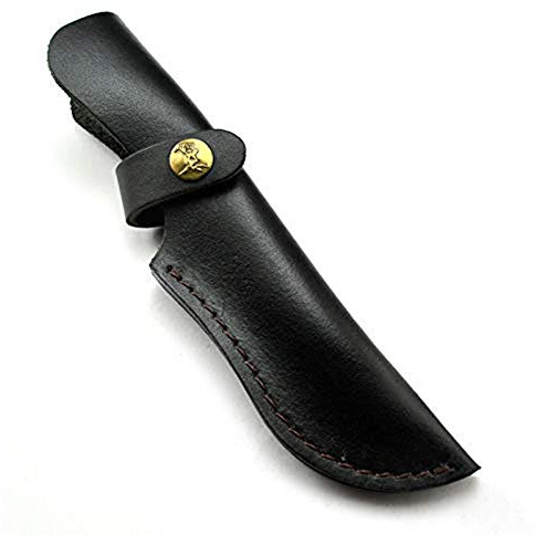 Aibote Feststehende Klinge Messer Scheide Leder Scheide Messer Halter mit Gürtelschlaufe Tasche Jagd Tactical Holster Bag