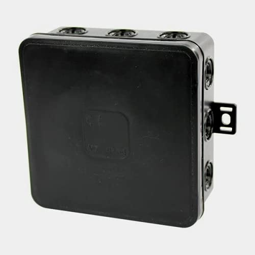 Abzweigdose V7 Set 10 Stück Verteilerkasten IP54 Schwarz