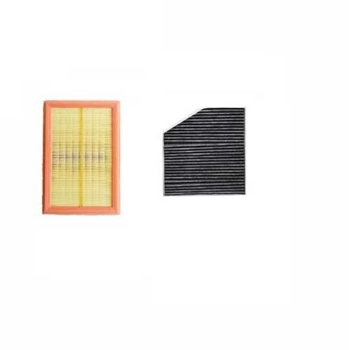 MOTOHIRO Auto-Luftfilter, Innenraumfilter, Ölfilter for Mercedes Benz C-Klasse W205 A205 C205 S205 2013–2019 C160 C180 C200 C250 C300 C350E 2740940204 Innenraumluftfilter (Size : 2 Piece Set)
