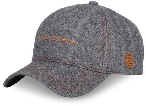 Serge Blanco Casquette Homme & Femme, Baseball, Gris 02