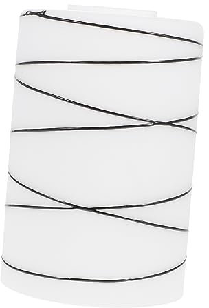 HOMOCONO Ersatz Glas Lampenschirm Satinierte Deckenleuchte Retro Industrie Stil Wohnzimmer Büro Deckenlampe Lichtschatten Einfach Installation
