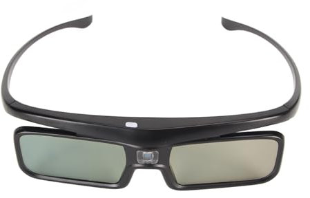 Gafas 3D DLP-Link Active, Gafas Recargables, 144Hz para Proyectores 3D DLP-Link, Compatibles con LTV-2500, LTV-3000 Pro, LTV-3500 Pro, Vanish TV y Otros Proyectores DLP Link 3D