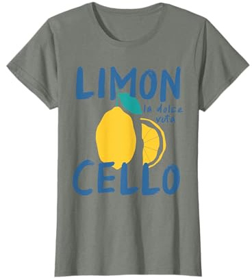 Limon Violoncelle la Dolce Vita Citron Italie T-Shirt