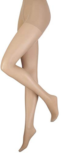 ELBEO Damen 1 Paar Sheer Magic Medium Support Strumpfhosen XL - Haze