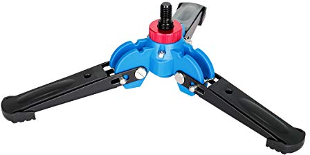 Koolehaoda Tres Pies soporte de la ayuda Base Con Universal 3/8 Tornillo Para la cámara de DSLR cabeza de la bola Monopie. (A1)