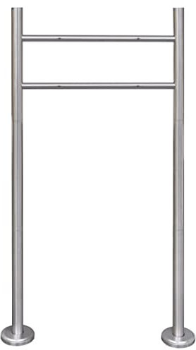Stainless Steel Single / Double Standing Letterbox Mailbox