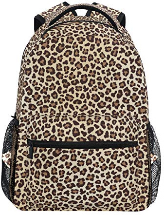 Sac à Dos d'école gémétique de léopard Animal pour Le Sac de Voyage d'enfants de Filles de garçons