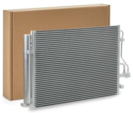 RIDEX 448C0261 Klimakondensator Klimaanlage Auto mit Trockner Kompatibel mit HYUNDAI ix35 LM, EL, ELH 976062Y000 CO7115 976062Y001