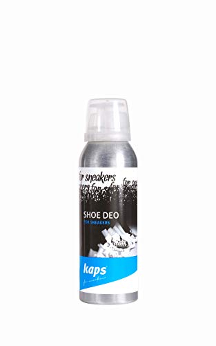 Kaps Deodorante per Scarpe, Spray Elimina Odori per Sneakers, Scarpe da Ginnastica, Calzature, Spray Rinfrescante Deodorante per Scarpe, 125 ml - 4.2 Oz