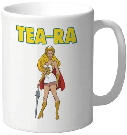 RetroTea Ra (She Ra) Parody Funny Mug CMUG33 | 80s TV Show Theme, Tea Coffee Cup, Birthday Gift, Novelty Gift