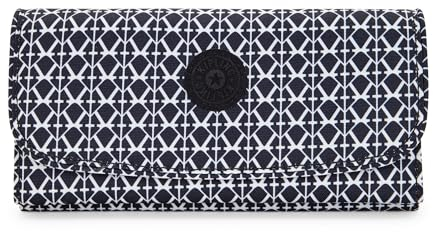 Kipling Damen Money Land Wallets, Signaturdruck, 3.25''L x 3.75''H x 2''D, Damen Money Land Wallets