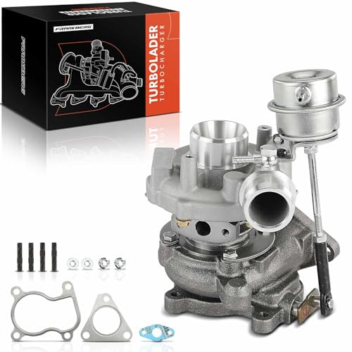 Frankberg Turbocompresor de gas de escape con juntas Diesel compatible con A3 8L1 1.9L 1996-2001 Golf IV 1J1 1.9L 1997-2004 B.o.r.a 1J2 1.9L 1998-2005 Leon 1M1 1.9L 1999-2005 Leon 1M1 1.9L 1999-2004