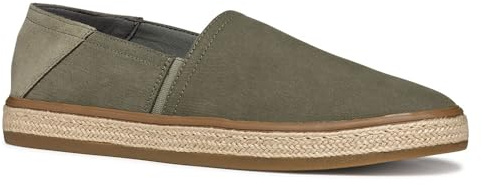 Geox U PANTELLERIA A, Sandale compensée Espadrilles Homme, Lt Olive,