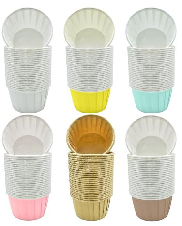 FZSECRIU 150 pièces caissette muffins papier,caissettes cupcake,caissettes muffins,caissette cupcake,moule muffins papier,moule muffin