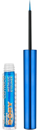 Catrice Disney Pixar Finding Dory Metallic Eyeliner, Nr. 010, Blau, schnelltrocknend, intensiv, strahlend, vegan, ohne Mikroplastikpartikel, Nanopartikel frei, ohne Parfüm, 1er Pack (1.5ml)