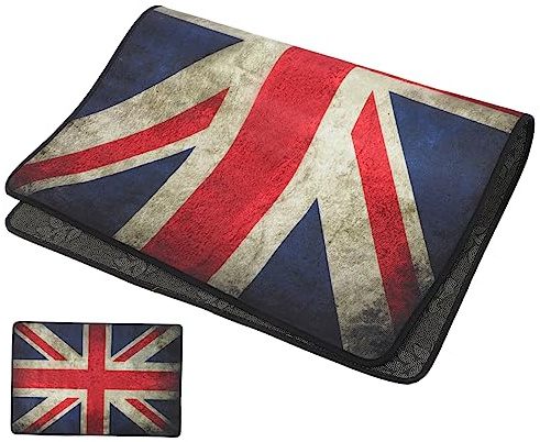 VICASKY Tappeto Antiscivolo Per Batteria 80x120 Cm, Tappeto Fonoassorbente Riutilizzabile in Materiale Morbido, Zerbino Decorativo Per Casa e Studio Musicale