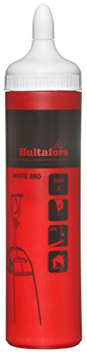 Hultafors Poudre à tracer blanc 360g I I Pour l'intérieur I Peut être peinte I Produit des lignes précises et durables I Couleur intense grâce à une forte teneur en pigments I 652233