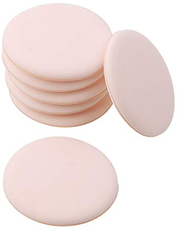 PASDD Schwamm Luftkissen Puderquaste Waschbare Schwämmchen Puderquaste Gesicht Baumwolle Puderquaste Geeignet für Anwendung BB Creme Flüssige Foundation Creme Fundament Loses Pulver (7 Stück)