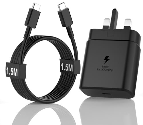 45W Super Fast Charger for Samsung Galaxy S25 Ultra/+/Plus, S24 U ltra, S23 Ul tra, A56, A36, Honor Magic 7 Pro, 7 Lite, 6 Lite, X6b, 200, Google Pixel USB C Plug 5A Charging Cable, PPS PD 3.0 Charge