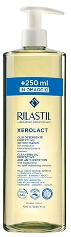 Rilastil Xerolact Olio Detergente Protettivo Pelli Secche, Special Price, 1000 ml