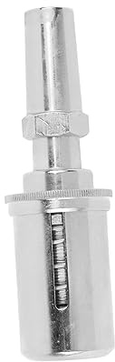 Válvula de Alivio de Presión de Trombón, Accesorio de Boquilla de Instrumento de Viento para Entrenador de Fuerza Bucal de Latón, Dispositivo de Entrenamiento de Embocadura (Plata)
