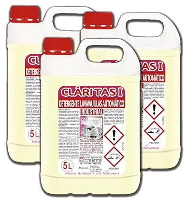 Detergente Lavavajillas Automático Industrial - Hostelería - 3x6Kg - Todo Tipo de Aguas