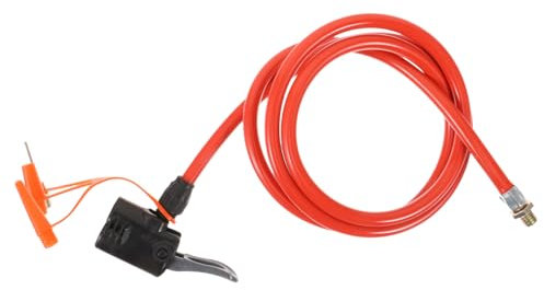 GAROZATION Inflatorschlauch Für Fahrradpumpe Wiederverwendbar Anschluss Verbinden Inflatorteile Geeignet Für Französische Amerikanische Britische Luftdüsen