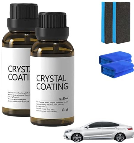 Kunststoff-Sanierungsmittel für Autos, Beschichtungsmittel für Automobilkunststoffe, Auto Kunststoff Kratzer Entfernen, Car Plastics Restorer (2pc)
