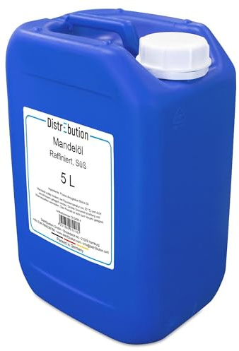 Reines Mandelöl 5L – Süß, Pflegeöl für Haut und Haar, Trägeröl, vegan & mild