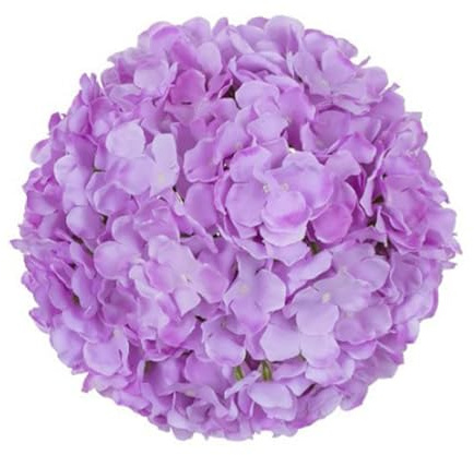 LLHCF Set di bouquet di ortensie in tessuto regolabile per decorazioni personalizzabili per corridoi nuziali e espositori da tavolo Centrotavola da tavolo con ortensie di seta