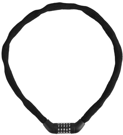 KAHDGSS Cadena Combinada De Seguridad Antirrobo Reiniciable 5 Dígitos para Bicicletas Montaña Scooters Motocicletas Candado Cadena Portátil para Bicicleta