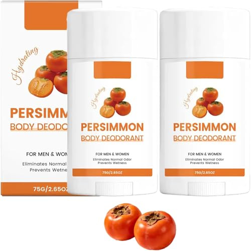 Deodorante stick idratante al cachi, deodorante per tutto il corpo da donna, idratante e freschezza di lunga durata, profumo rinfrescante, per uomini e donne (2)