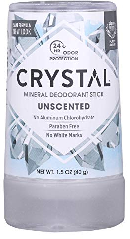 CRYSTAL - Desodorante corporal en barra de viaje de 40 g