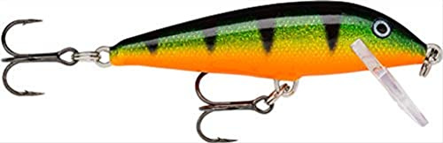 Rapala - Leurre de Pêche CountDown - Matériel de Pêche avec Construction Balsa - Leurre Pêche d'Eau Douce - Profondeur de Nage 0.9-1.8m - Taille 5cm / 5g - Fabriqué en Estonie - Legendary Perch