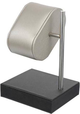 minkissy Praktischer Uhren Display Ständer Aus Grauem Mikrofaser-leder Eleganter Aufbewahrungsständer Für Uhren Und Armbänder Platzsparendes Uhrenhalter Regal Für Ladentheke Und Ankleide Vi