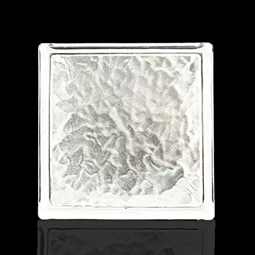 Glass Brick Wall Panels for Living Room, Balcony, Hallway, and Office Dividers, Shower Partition Screen, 6 Pack
