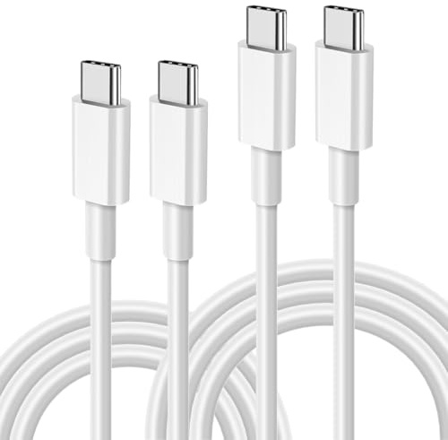 2 Pack USB C to USB C Cable 1m 60W USB C Charger Cable,Type C Charger cable | iPhone Charger Cable Type C Charger Cable Fast Charging for iPhone 15 16 17,Samsung Galaxy S25 S24 Ultra,Google Pixel,iPad