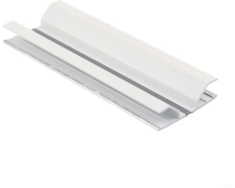 Connettore bordo a 360 gradi per zoccoli, giunto angolare a 90°, per mobili da cucina e battiscopa, argento (1 pezzo) (360°-15 cm)