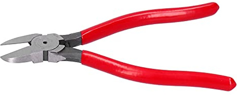 FTVOGUE Alicates de Corte Diagonal, Cortadores Laterales con Acero Al Cromo Vanadio y Resorte de Rebote, para Alambre de Cobre de Menos de 0,5 Mm, Cables de Red, Bridas para Cables,