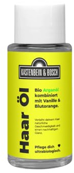 KASTENBEIN & BOSCH: Bio Haaröl - Vegane Haarpflege in Naturkosmetik-Qualität mit nährendem Arganöl (30ml)
