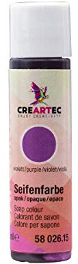 CREARTEC, coloranti trasparenti e opachi, per la creazione di saponi fatti in casa (etichetta in lingua italiana non garantita)