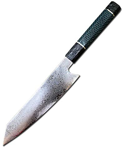Couteau 8,5 pouces - Kiritsuke Chef Couteau VG10 Damas Couteaux de cuisine en acier inoxydable Chef de Chef's Count (Color : 8 inch)
