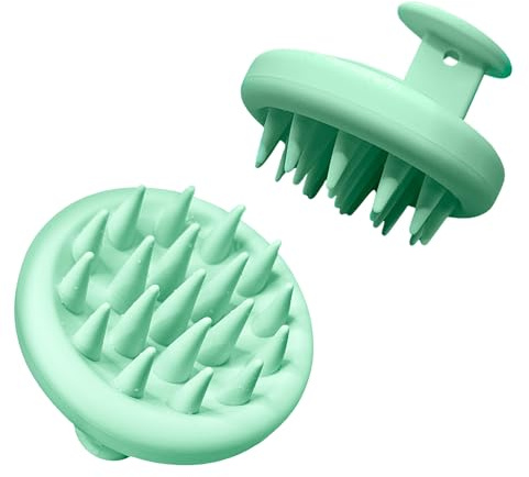 PRINZEPS Premium Shampoo Bürste für Hunde Kurzhaar & Langhaar Gummistriegel Badebürste für sanftes Hundewaschen – Entfernt Fell Staub & Schmutz Badestriegel ideal zum Einmassieren von Hundeshampoo