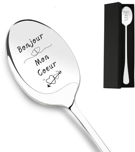 Yritioa Cadeau Saint Valentin Pour Homme,Cadeau Amoureux Pour Homme Femme,Cadeaux Pour Son Copain, Cadeaux Couple Noel,Cuillère De Couple Pour Copine Copain
