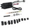 URPIZY Elektrische Autoantenne Ersatzkit für Mercedes W140 W126 W124 W201 AM/FM 5-Sektionen 75cm Mast 120cm Kabel DC12V