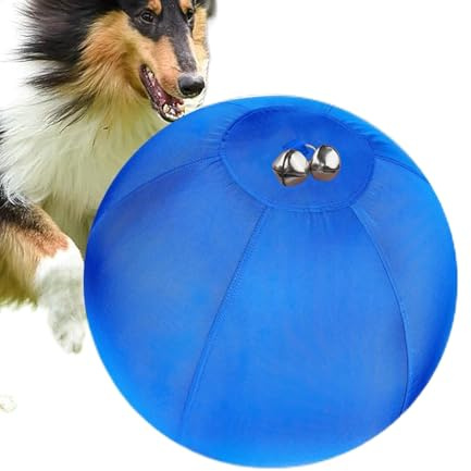 Juguetes interactivos grandes para perros – Pelotas para perros para entrenamiento | Pelotas de caballo para perros de razas pequeñas y medianas | Suministros flotantes gruesos juguete para perros