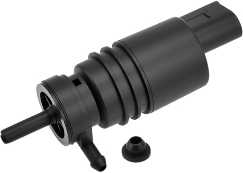 Windscreen Washer Pump, Car Cleaning Fluid Pump, Efficient Windscreen and Headlight Cleaning, Car Old Wiper Nozzle Replacement Part, Compatible with BMW E36 E46 E53 E86(3,X3,X5,X6,Z3)